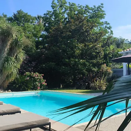 Willa De Charme Avec Piscine Et Jardin En Bord De Saint-Cyprien (Pyrenees-Orientales)